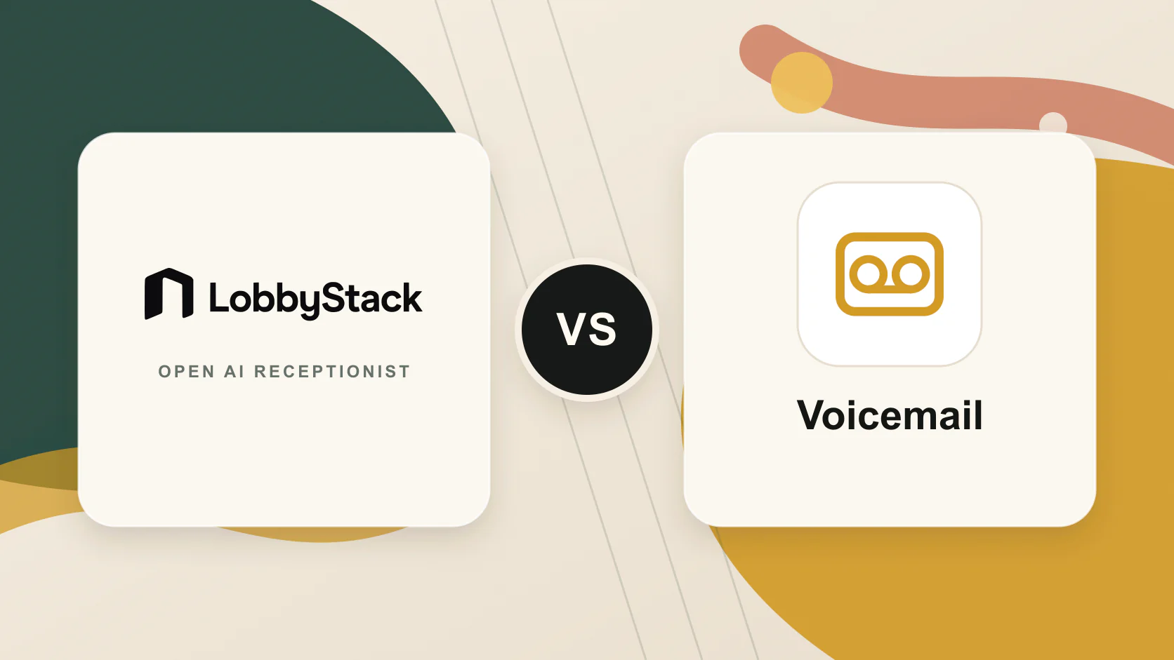 AI receptionist vs voicemail